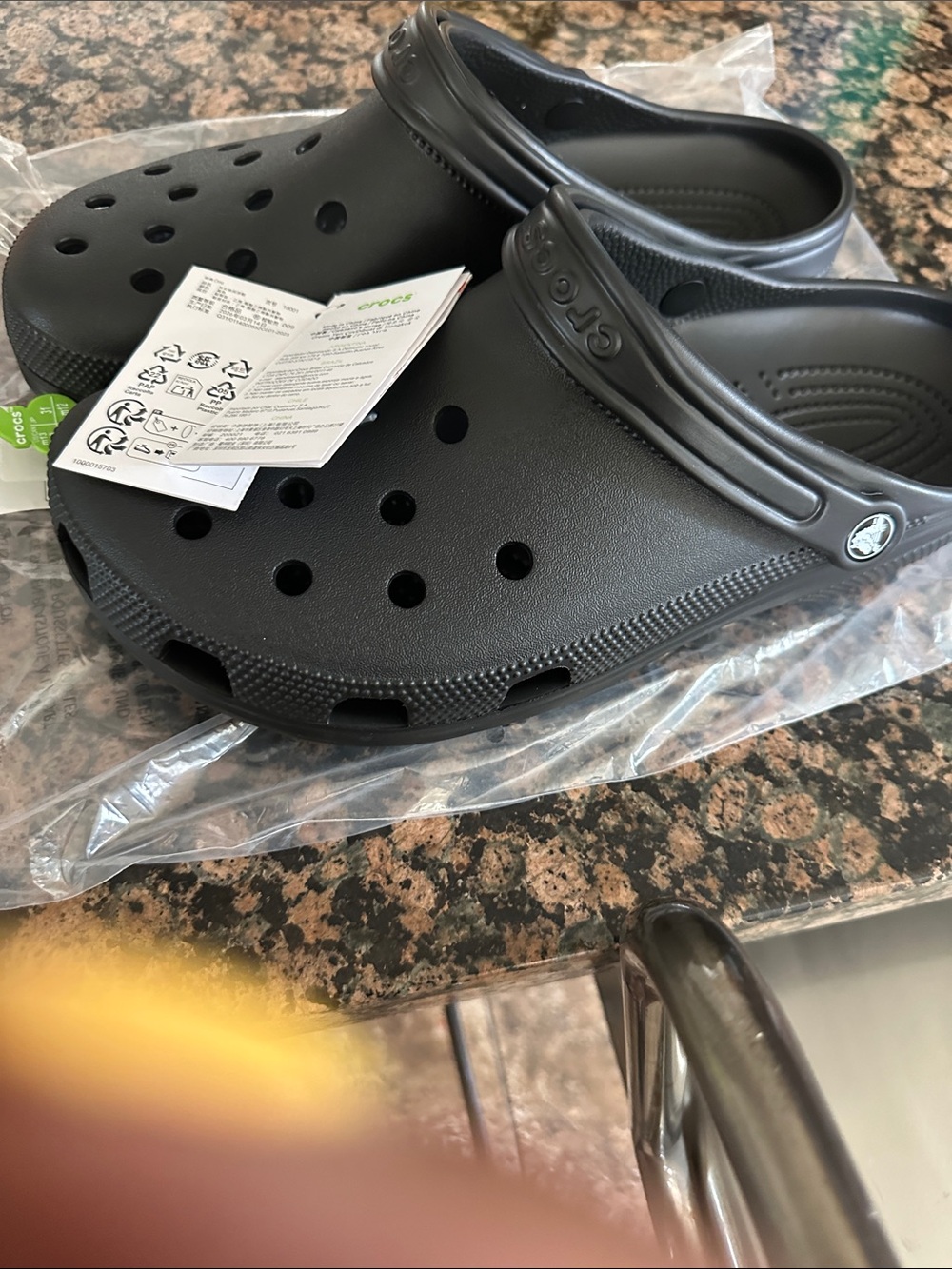 CROCS Classic Clog - Black Size 13 men’s